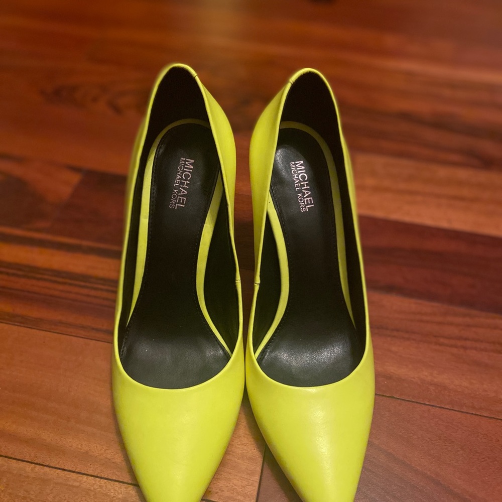 Michael Kors Neon Heels